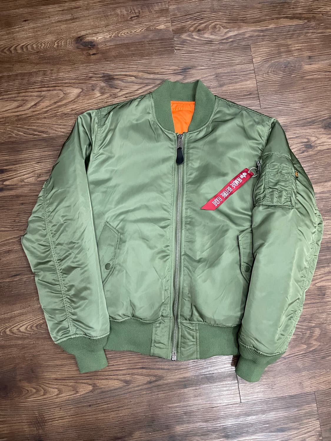 알파인더스트리 ma-1 마원 세이지 항공점퍼 상품이미지1