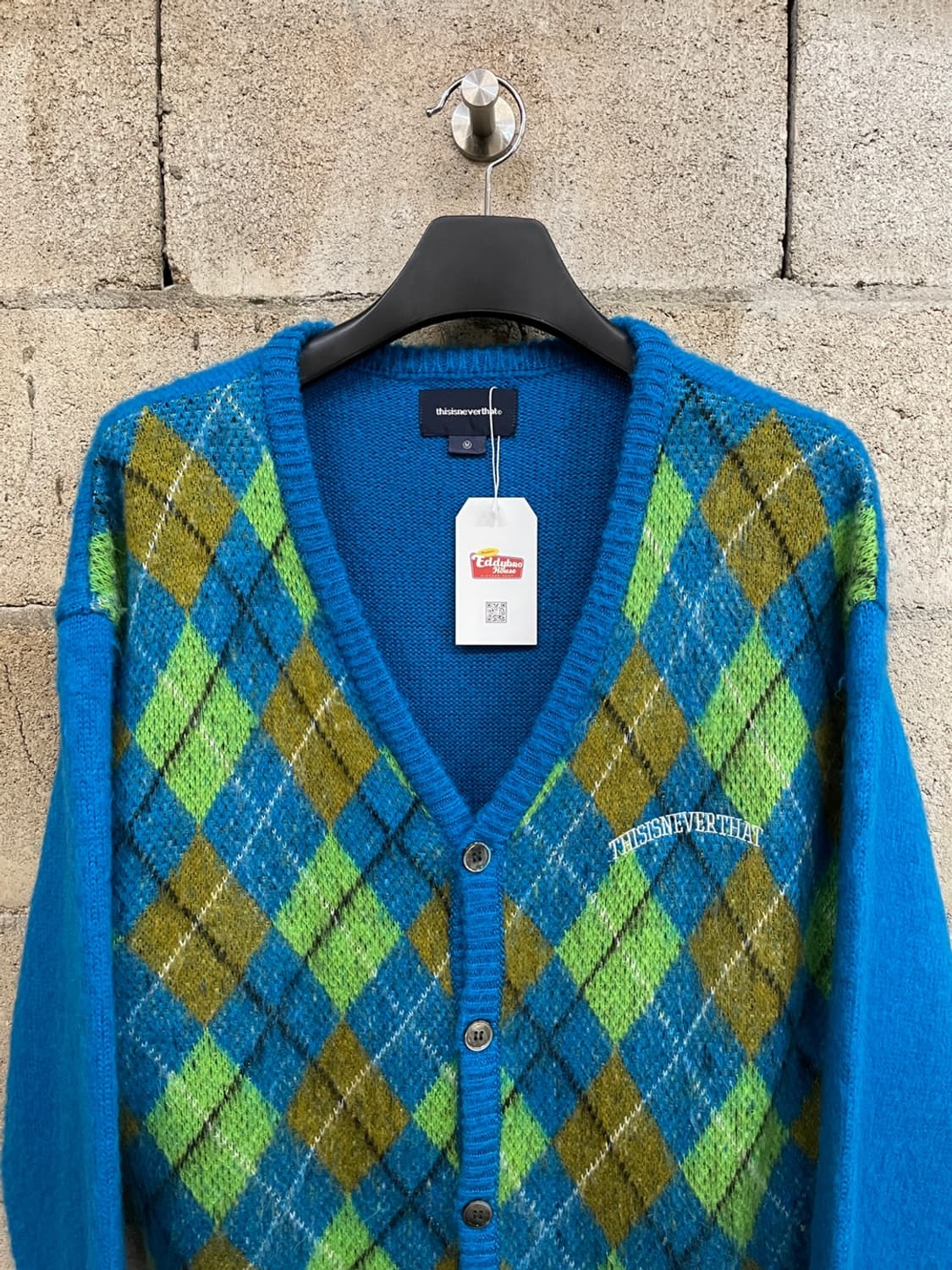 디스이즈네버댓 디네댓 아가일 가디건  상품이미지2