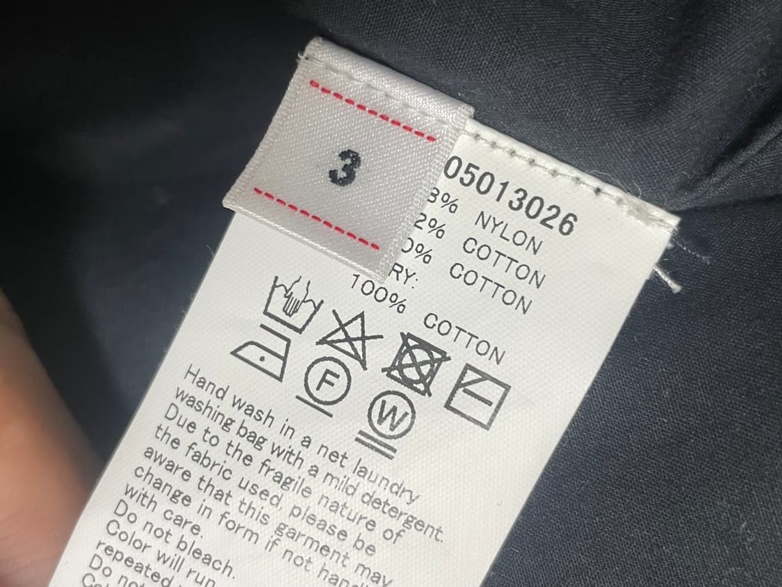 Visvim Bega Combat Coat Navy 상품이미지5