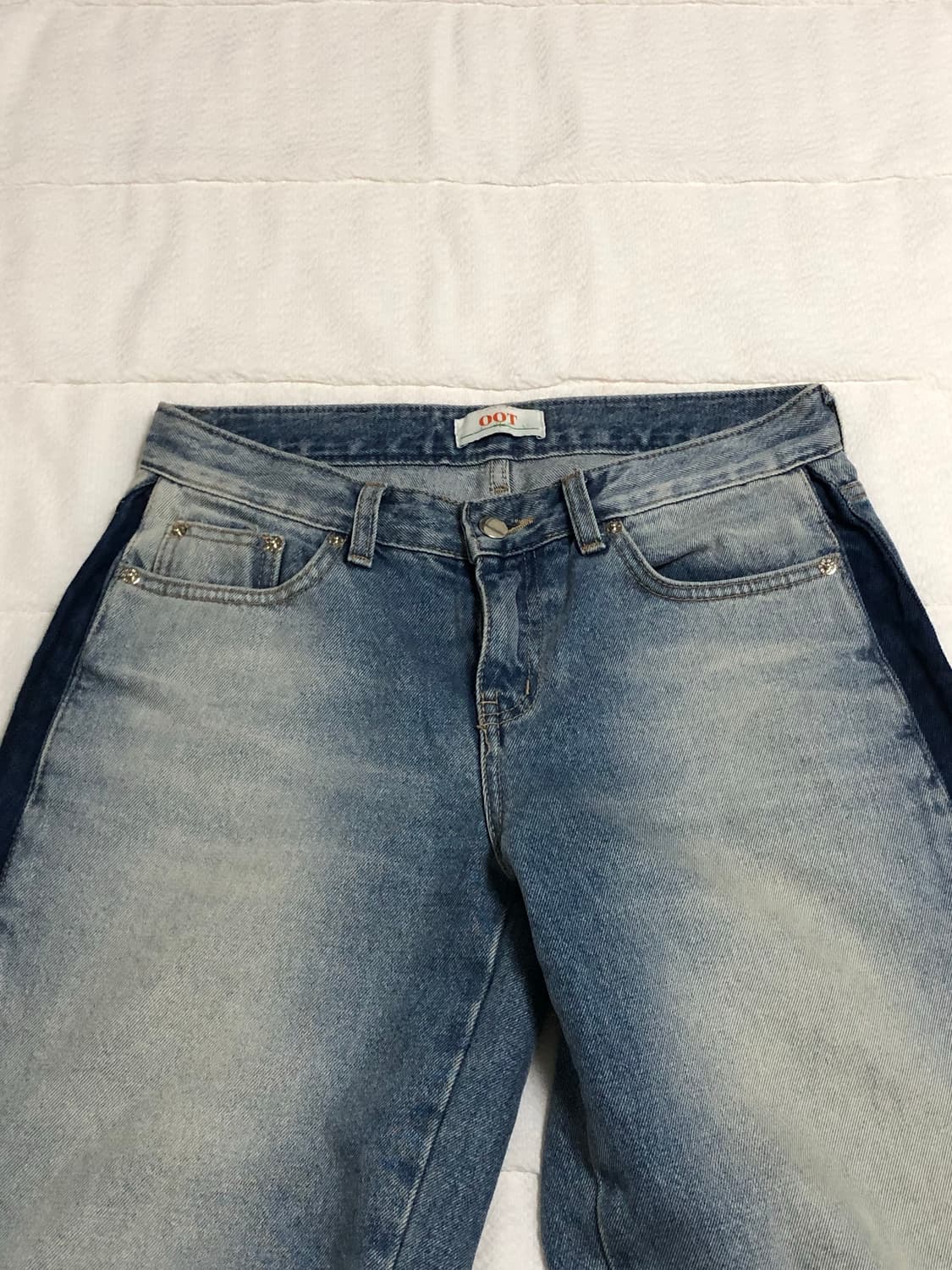 ootj 백포켓 연청 데님 팬츠 상품이미지3