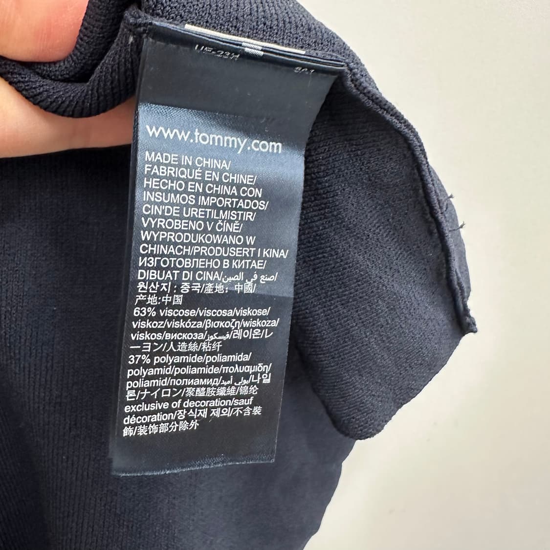 90 타미힐피거 여자 니트 원피스 상품이미지5