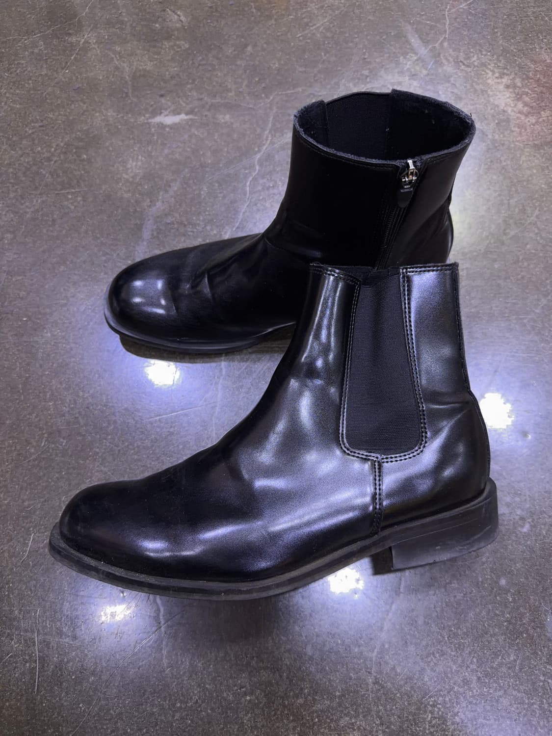 야세 x 한국타이어 제로 지퍼 첼시부츠 260 상품이미지5