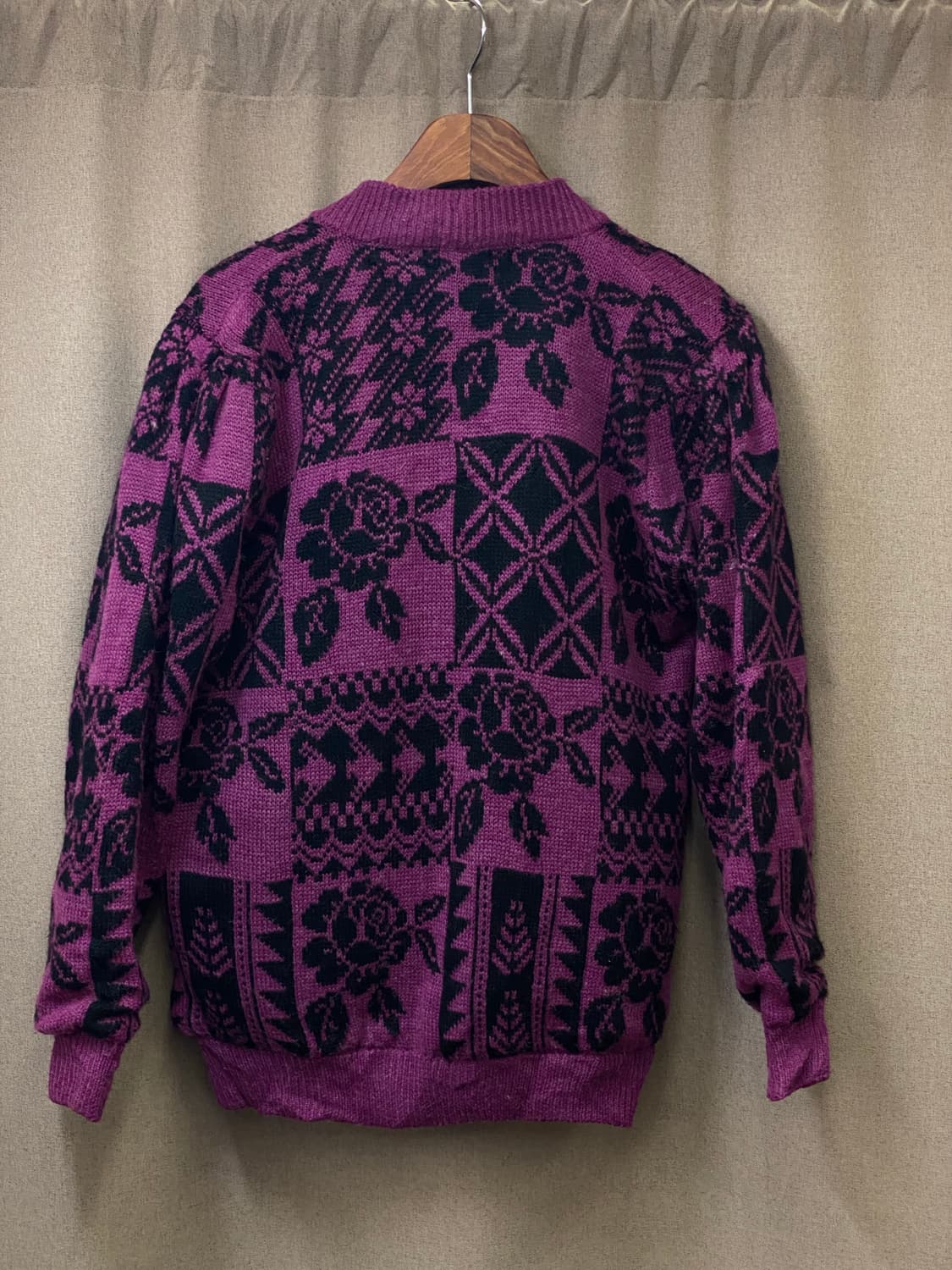 빈티지 헤비 니트 가디건 자켓 상품이미지3