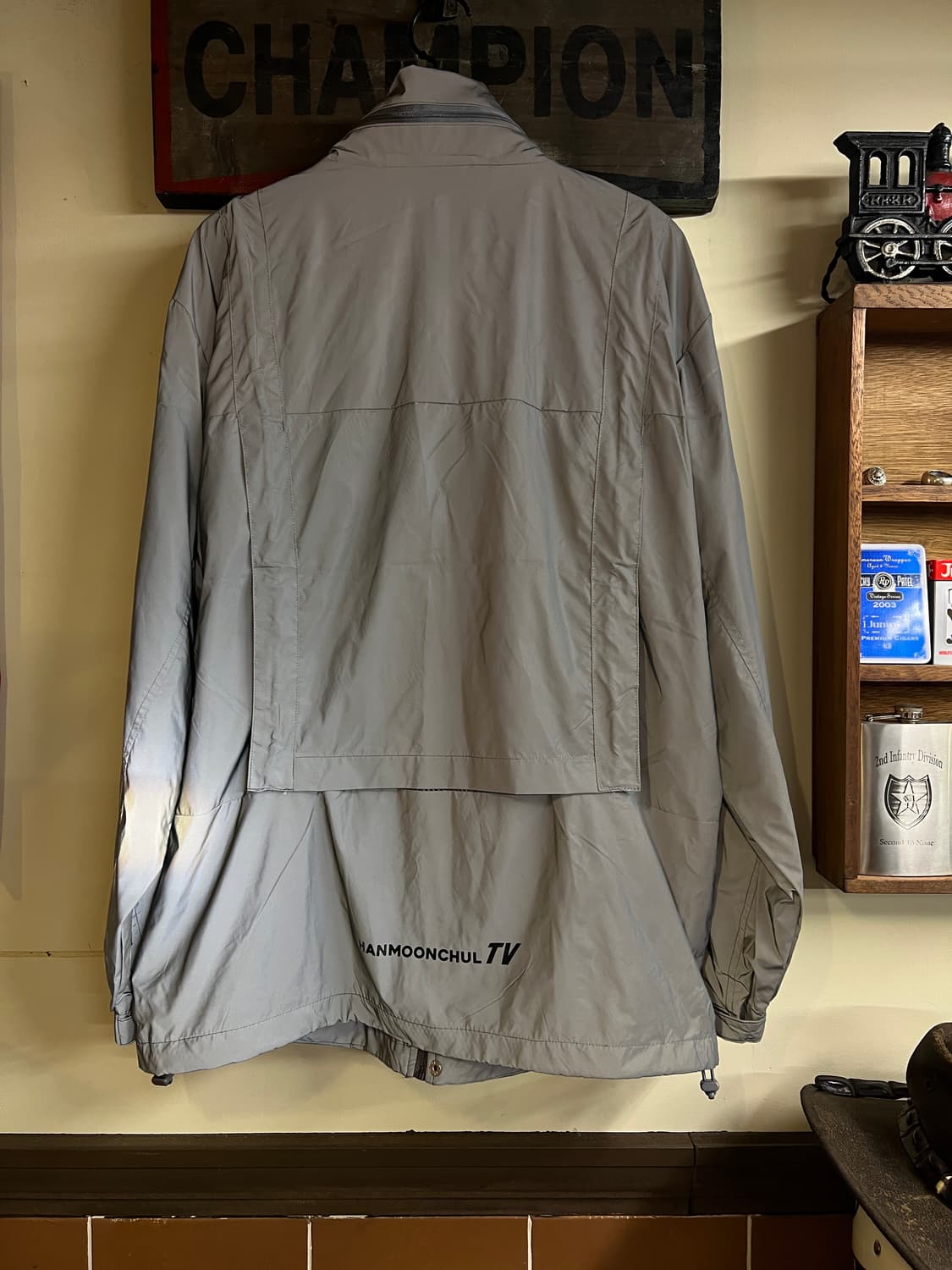 HMC Light Reflex Wind Jacket Grey 상품이미지4