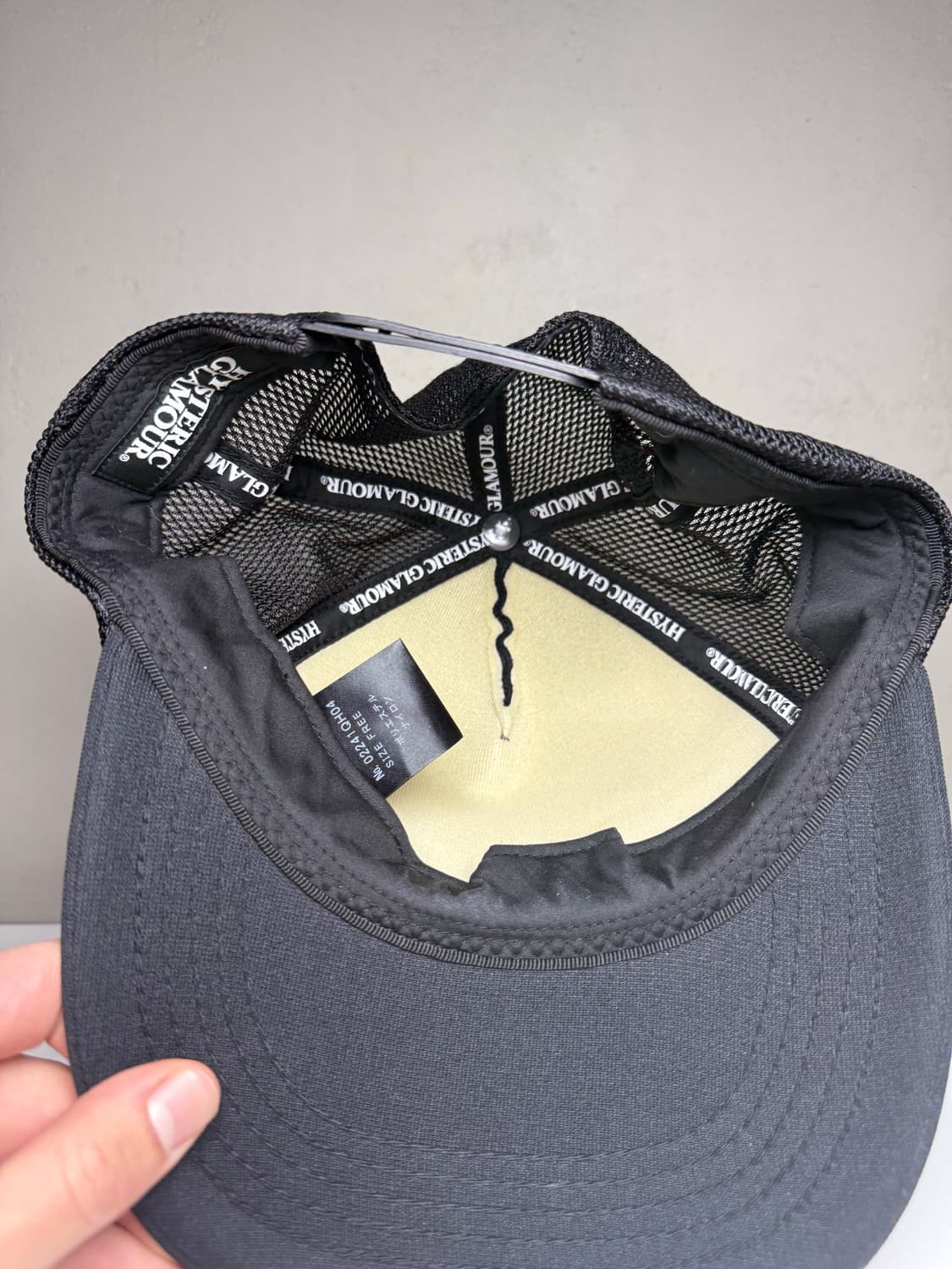 히스테릭 글래머 아카이브 히스걸 매쉬캡 트러커캡 볼캡 모자 상품이미지4