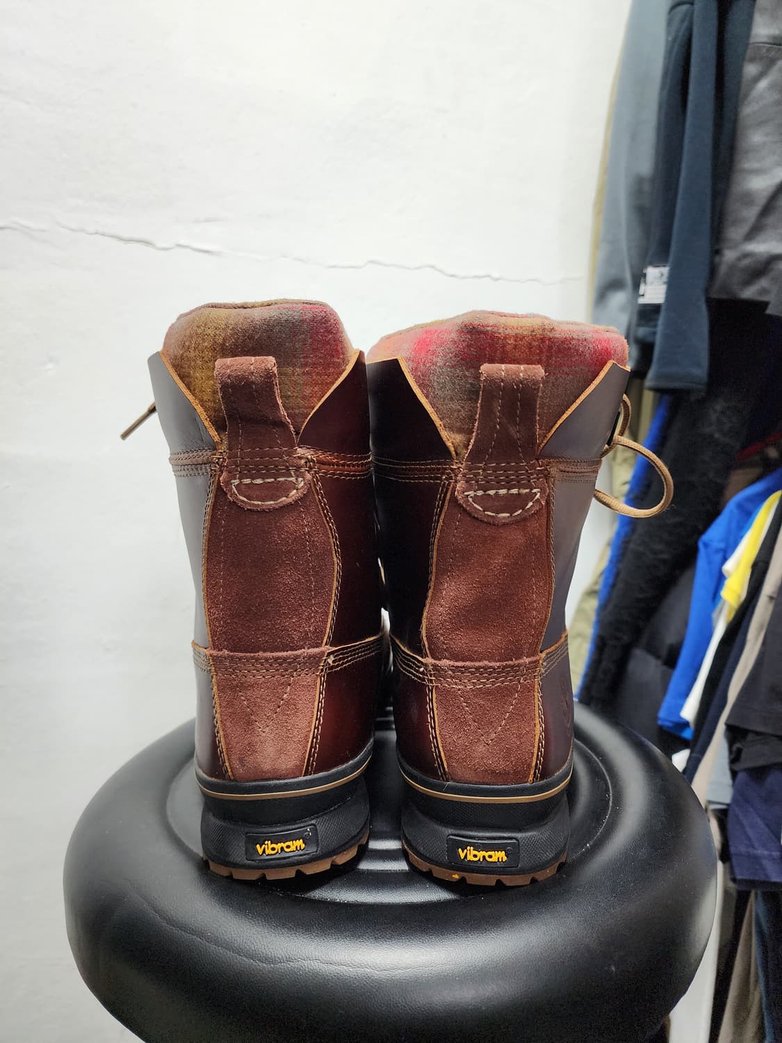 팀버랜드 x 펜들턴 민트급 400g 워커 상품이미지4