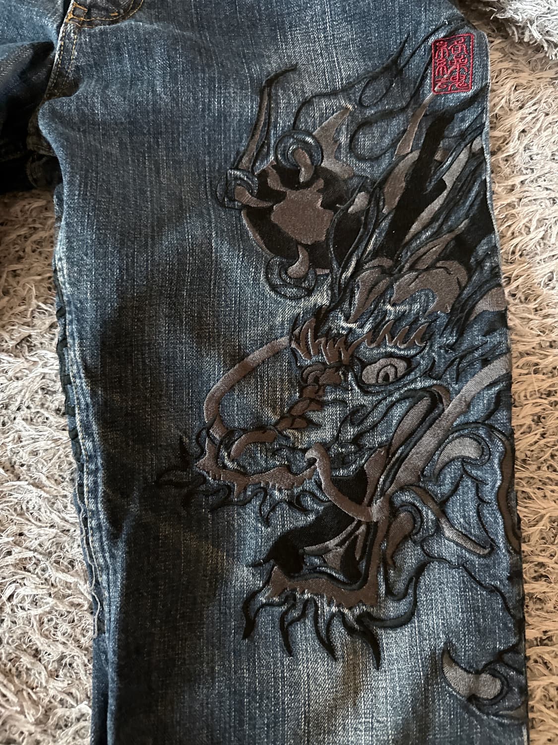 카라쿠리 타마시 바지 상품이미지2