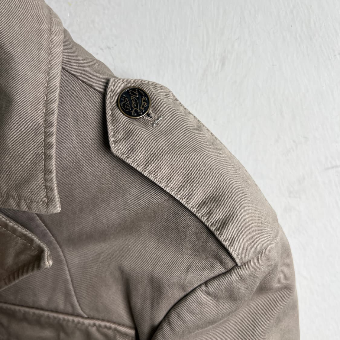 Diesel 디젤 밀리터리 코튼 블레이저 자켓 M 상품이미지7