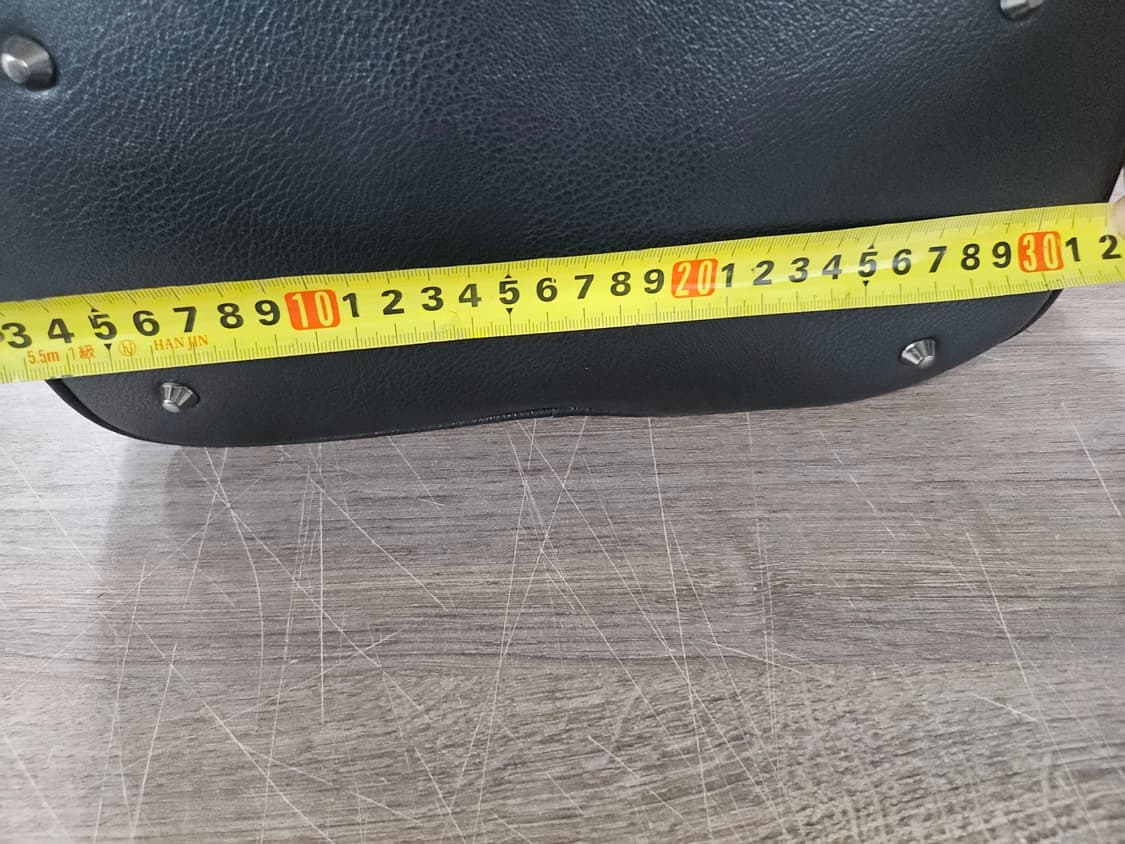 빈티지 가죽 펑크 고딕 고스 스컬 해골 체인 큐빅 숄더백 상품이미지6