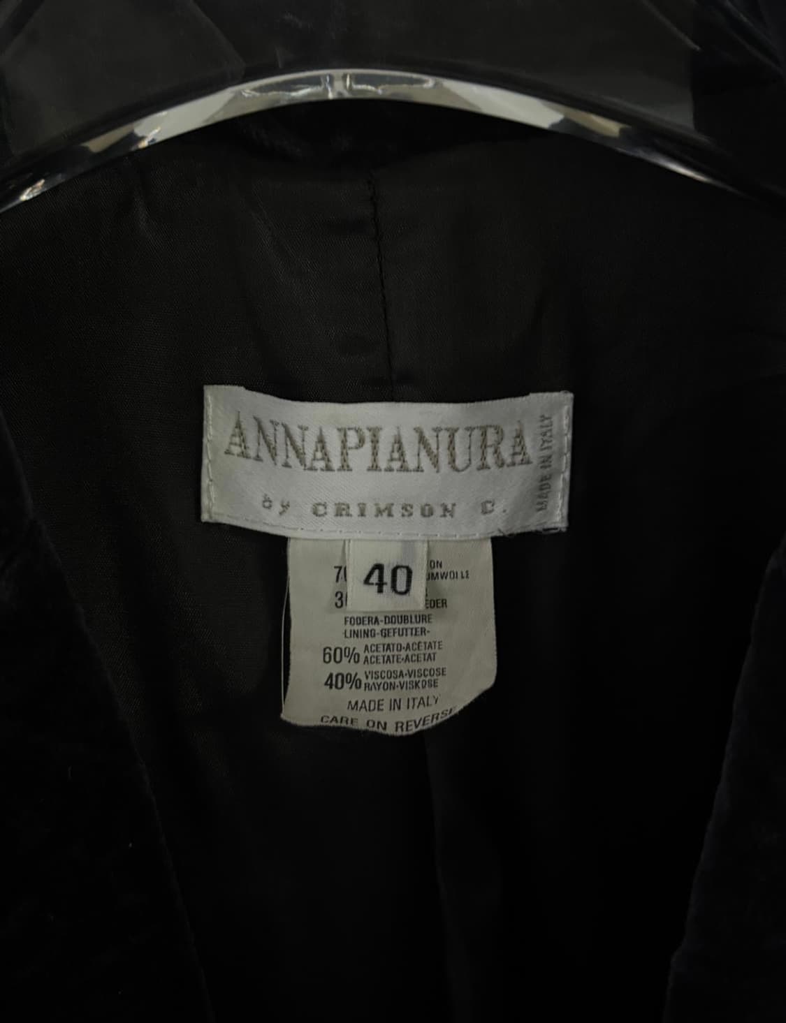 ANNAPIANURA 아티잔 스웨이드 코트 상품이미지8