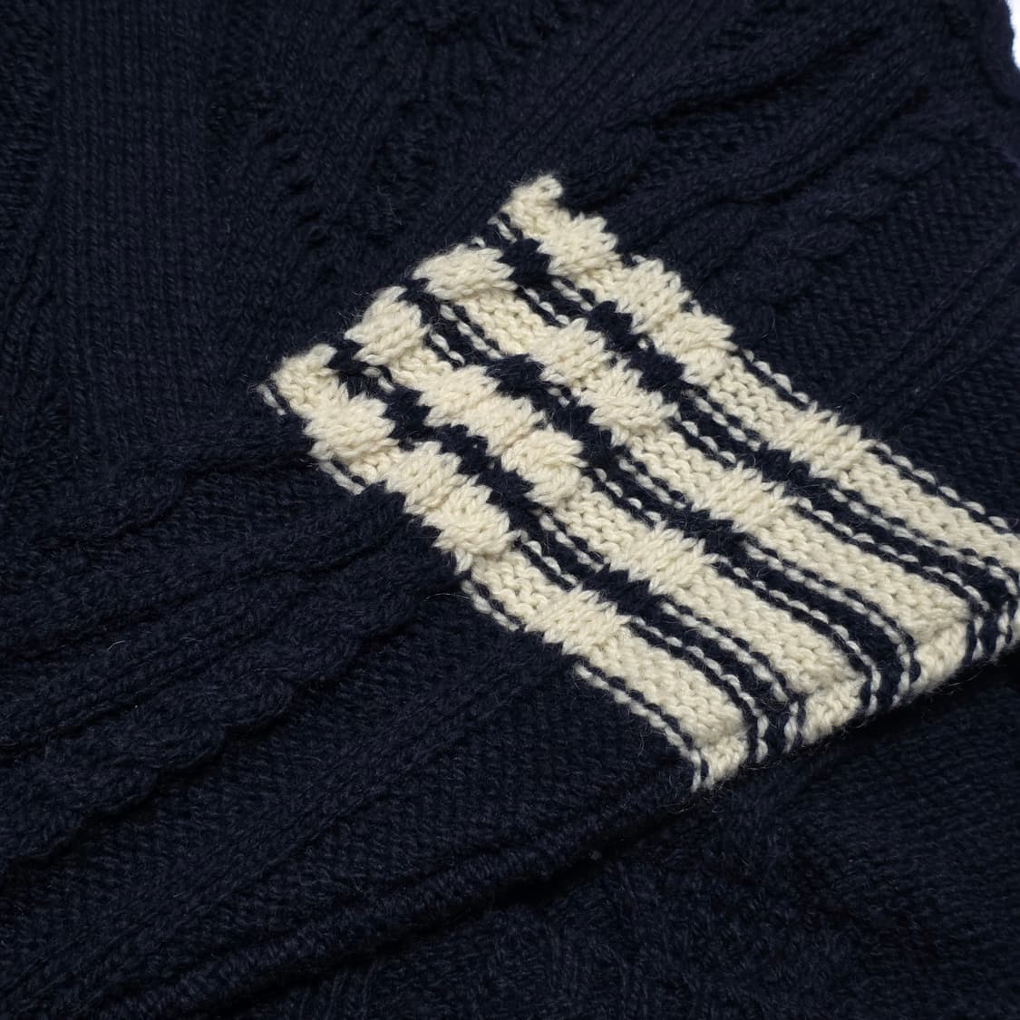 톰브라운 4바 모헤어 아란 케이블 가디건 상품이미지3