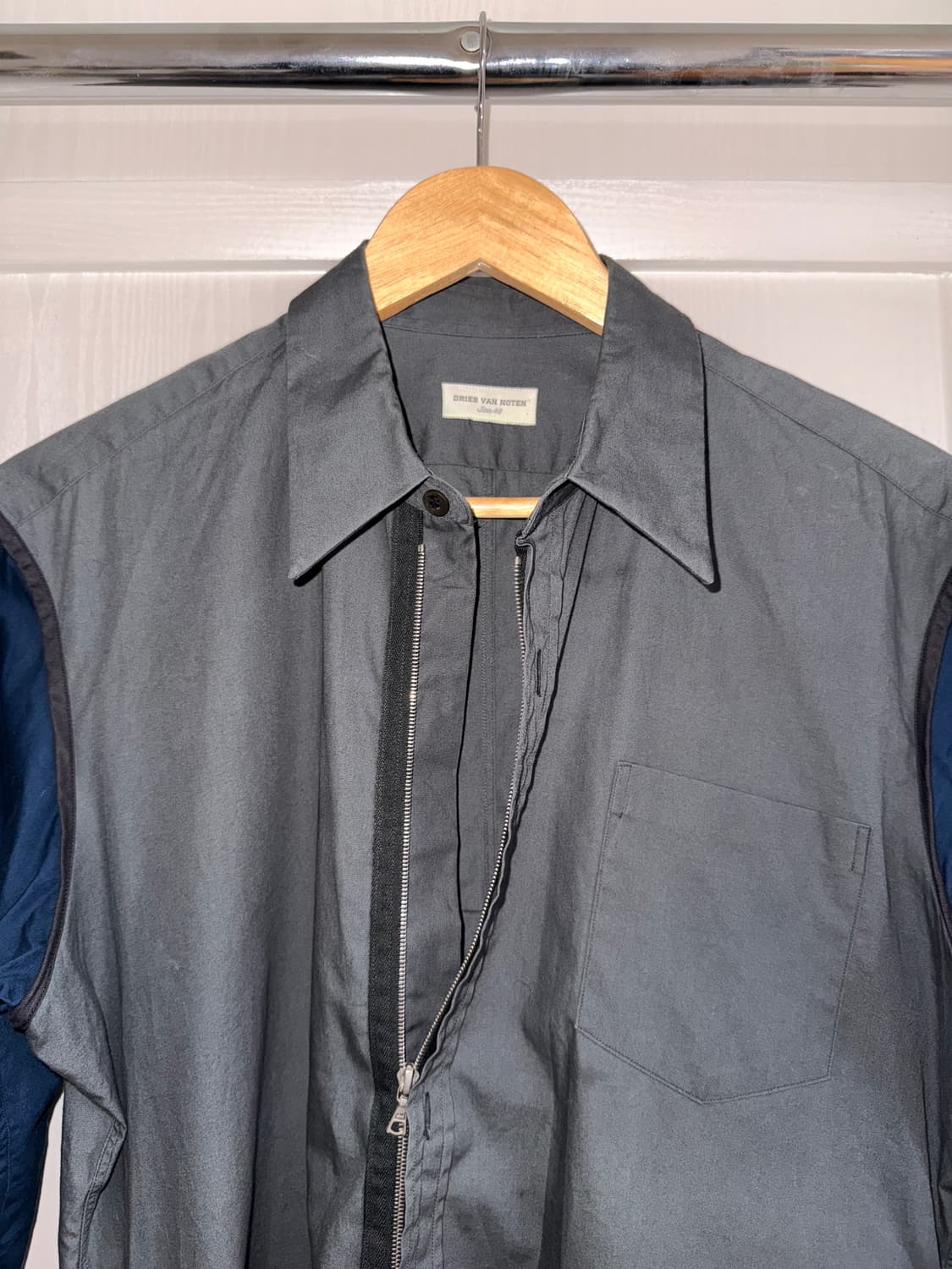 Two-Way zip up shirt 상품이미지3