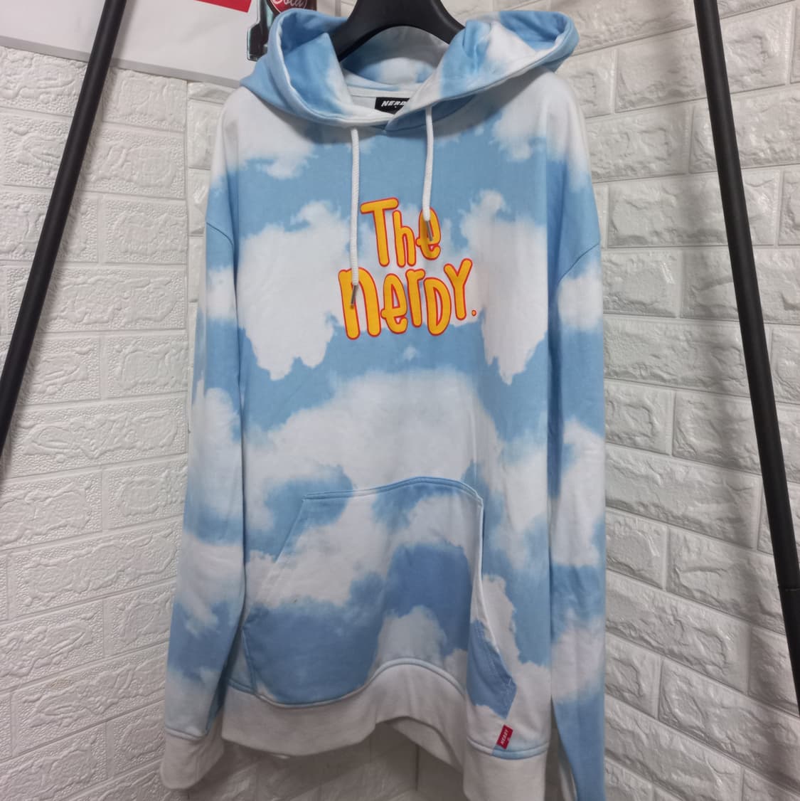 널디 오버사이즈 타이다이 후드티 후루츠패밀리
