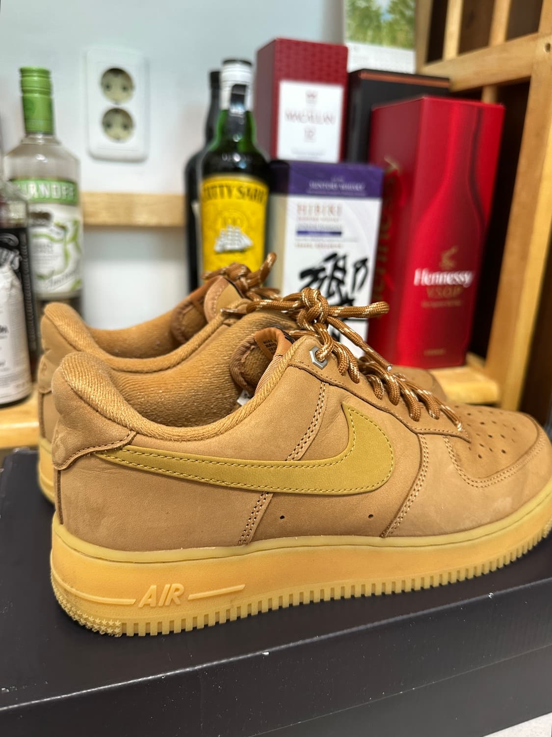 나이키 에어포스 로우 브라운 260 상품이미지2