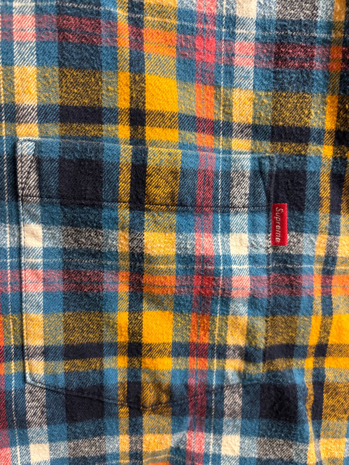 [M] 슈프림 라이트웨이트 플란넬셔츠 멀티 상품이미지4