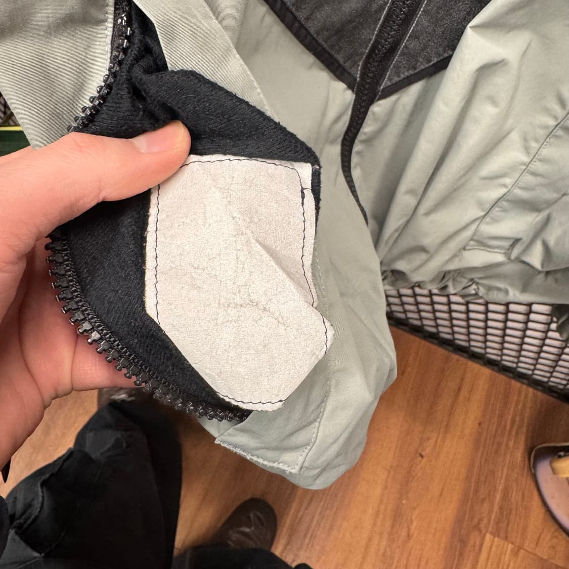 XS/R 90s IPFU 1세대 US ARMY 오리지널 V스카치 바람막이 상품이미지7