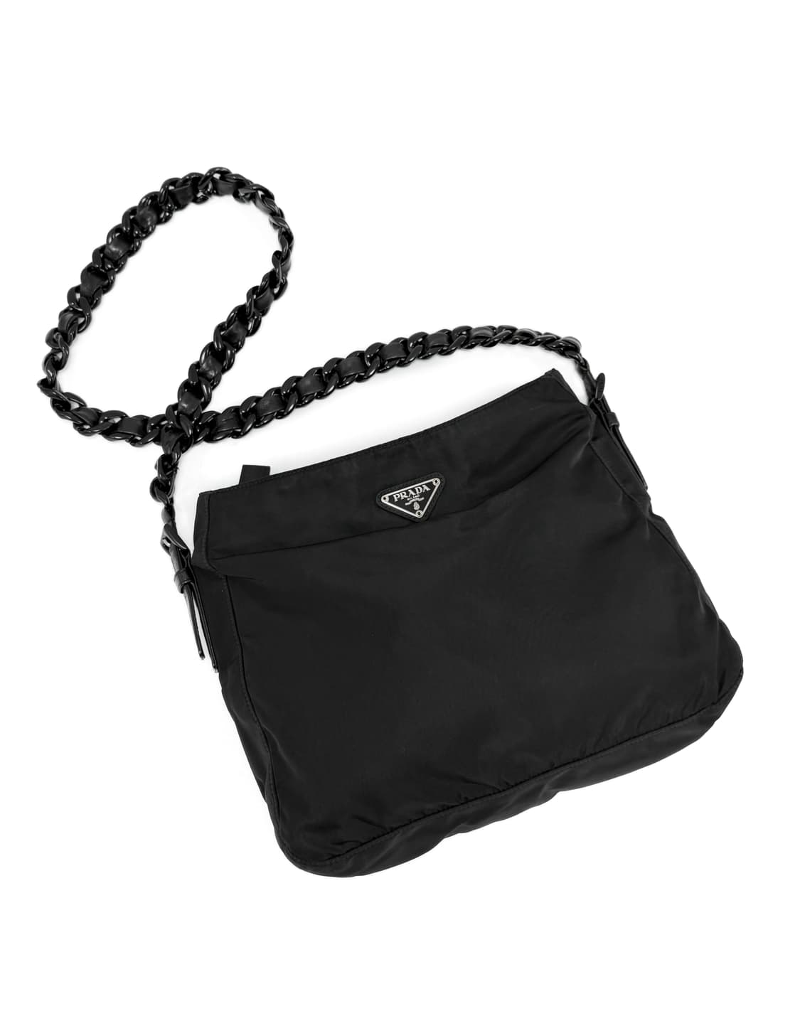 프라다 나일론 플라스틱 체인 크로스백 상품이미지1