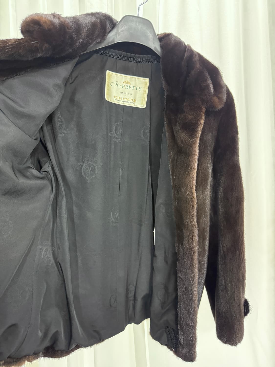 BLACKGLAMA mink 블랙그라마 밍크코트 상품이미지6