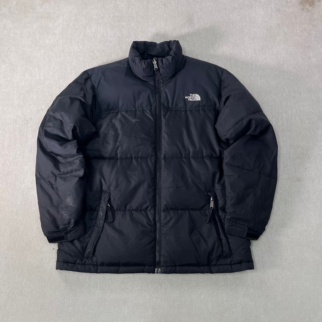 100 노스페이스 센터로고 600 경량 패딩 상품이미지1