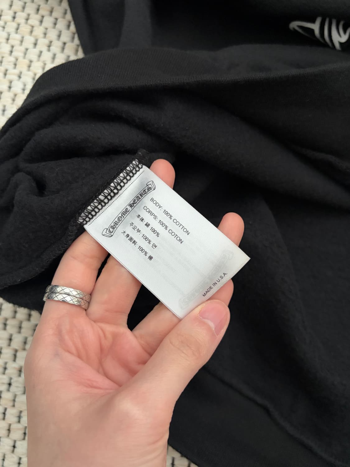 크롬하츠 홀스슈 맨투맨 s 상품이미지3