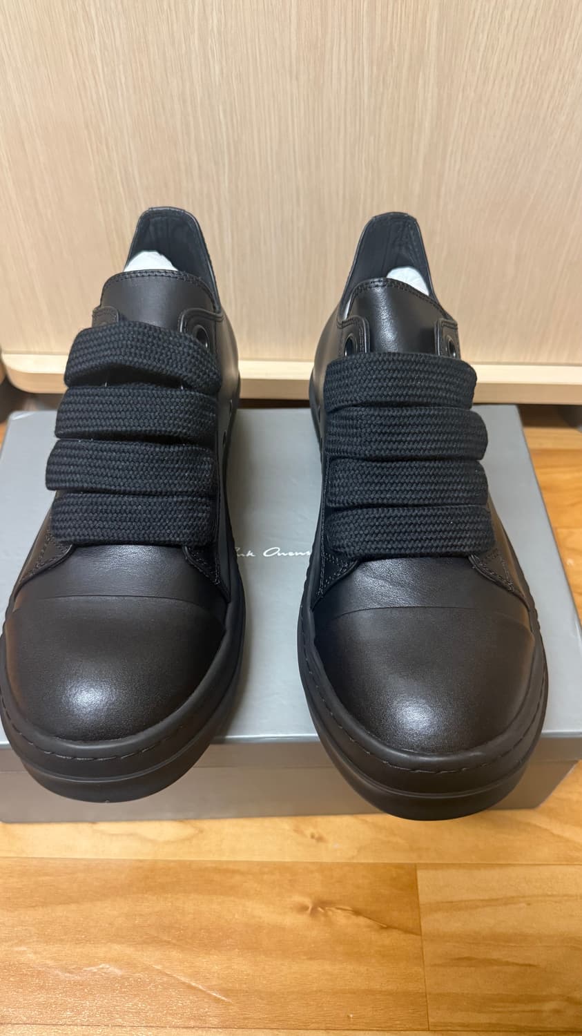 릭오웬스 점보레이스 로우탑 스니커즈 상품이미지3