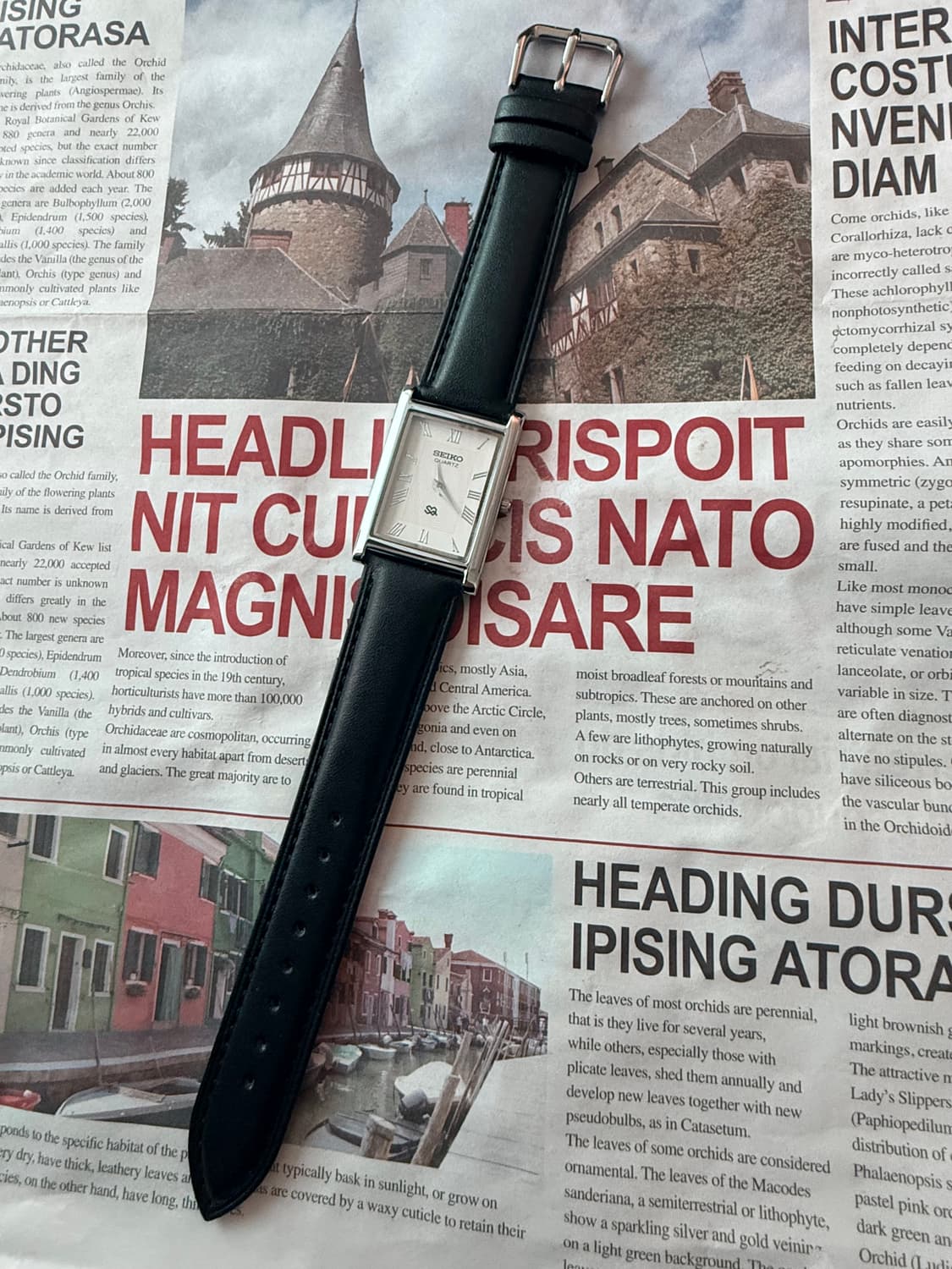 세이코 Seiko 쿼츠 Tank  상품이미지2