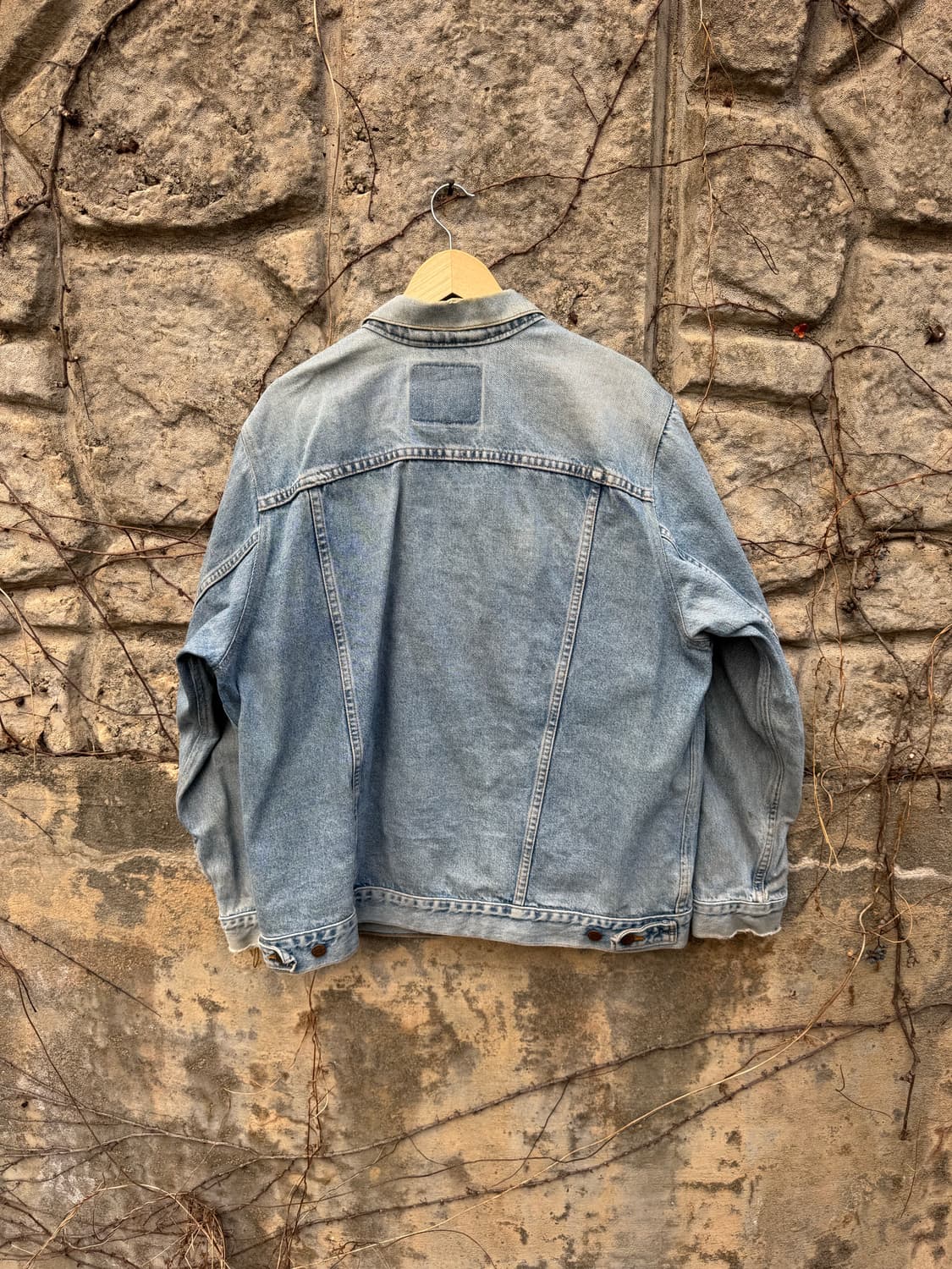 90s 리바이스 빈티지 3rd 워싱 데님 트러커 자켓 xl 상품이미지2