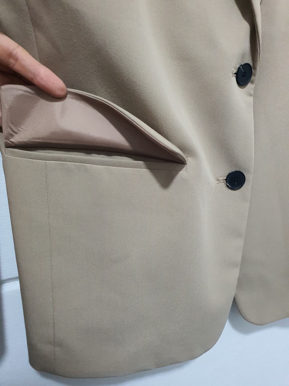 스튜디오톰보이 베이직 투버튼 자켓 사이즈 55 상품이미지6