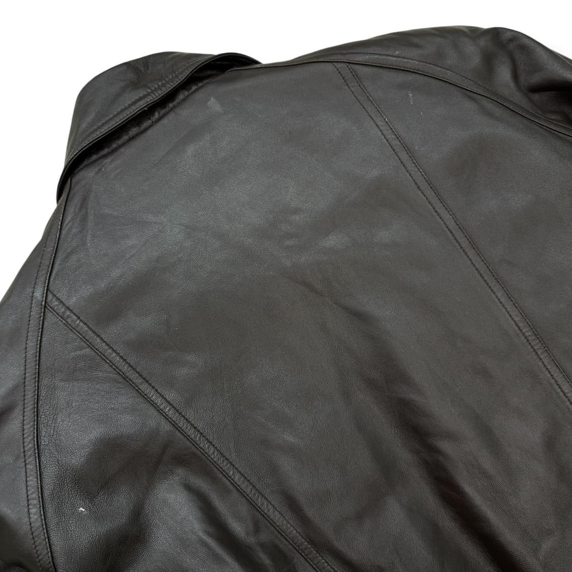 램스킨 레이어드 레더자켓 r1975 상품이미지5