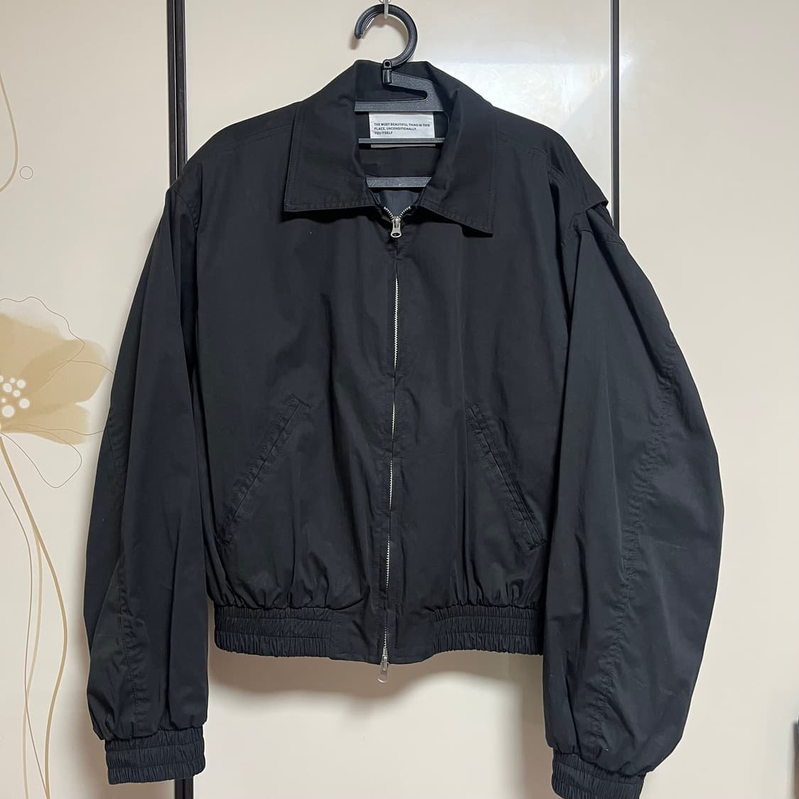 플레이스 스튜디오 오버사이즈 유틸리티 코튼 블루종 집업 자켓 상품이미지1