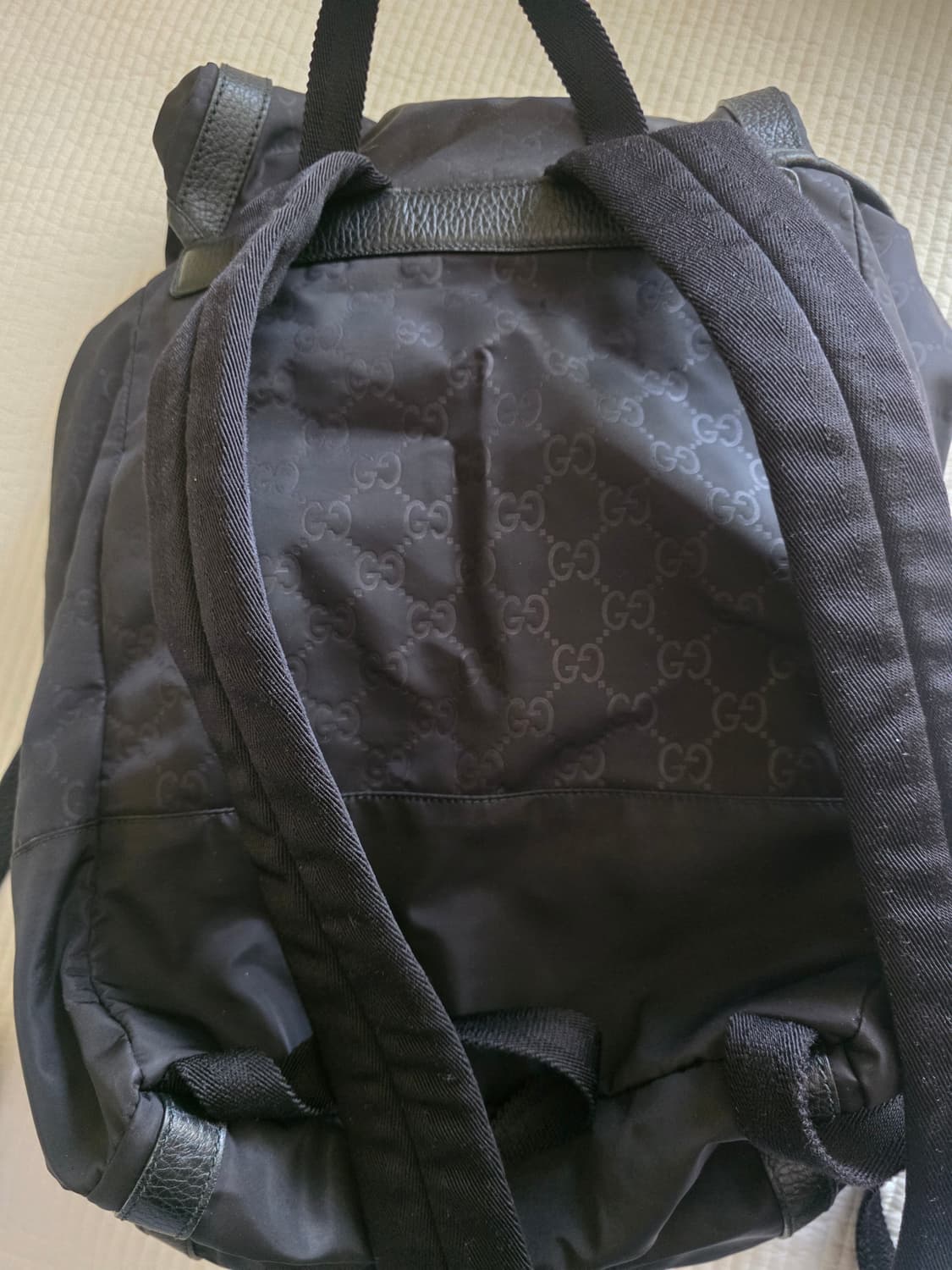 구찌 나일론 백팩 블랙 상품이미지4