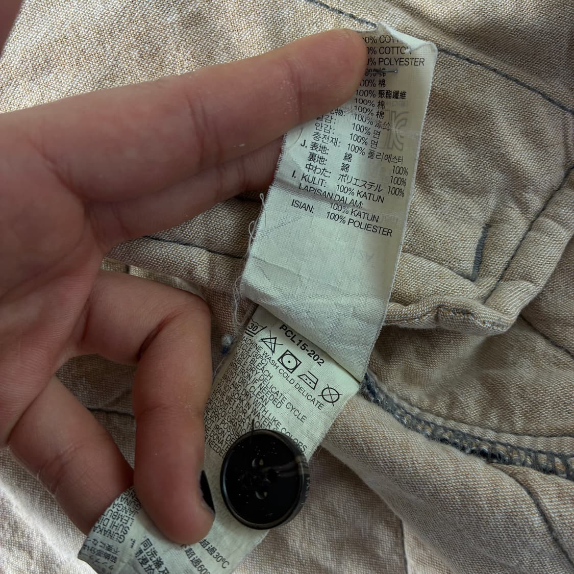 Levi's  리바이스 포켓 퀼팅 체크 셔츠 자켓  상품이미지8