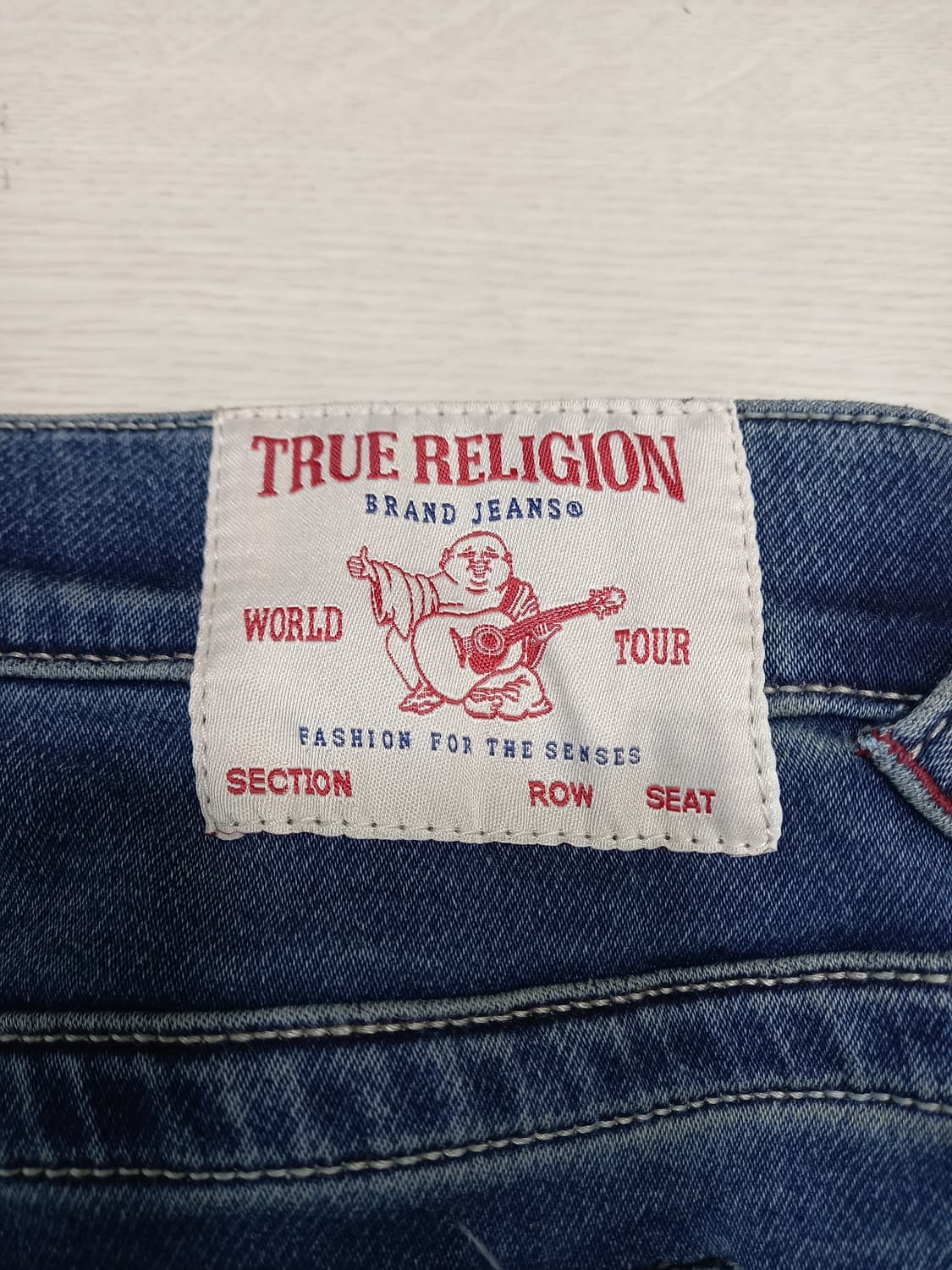 34 트루릴리젼 부드러운 스판 플레어데님 34-576 상품이미지5