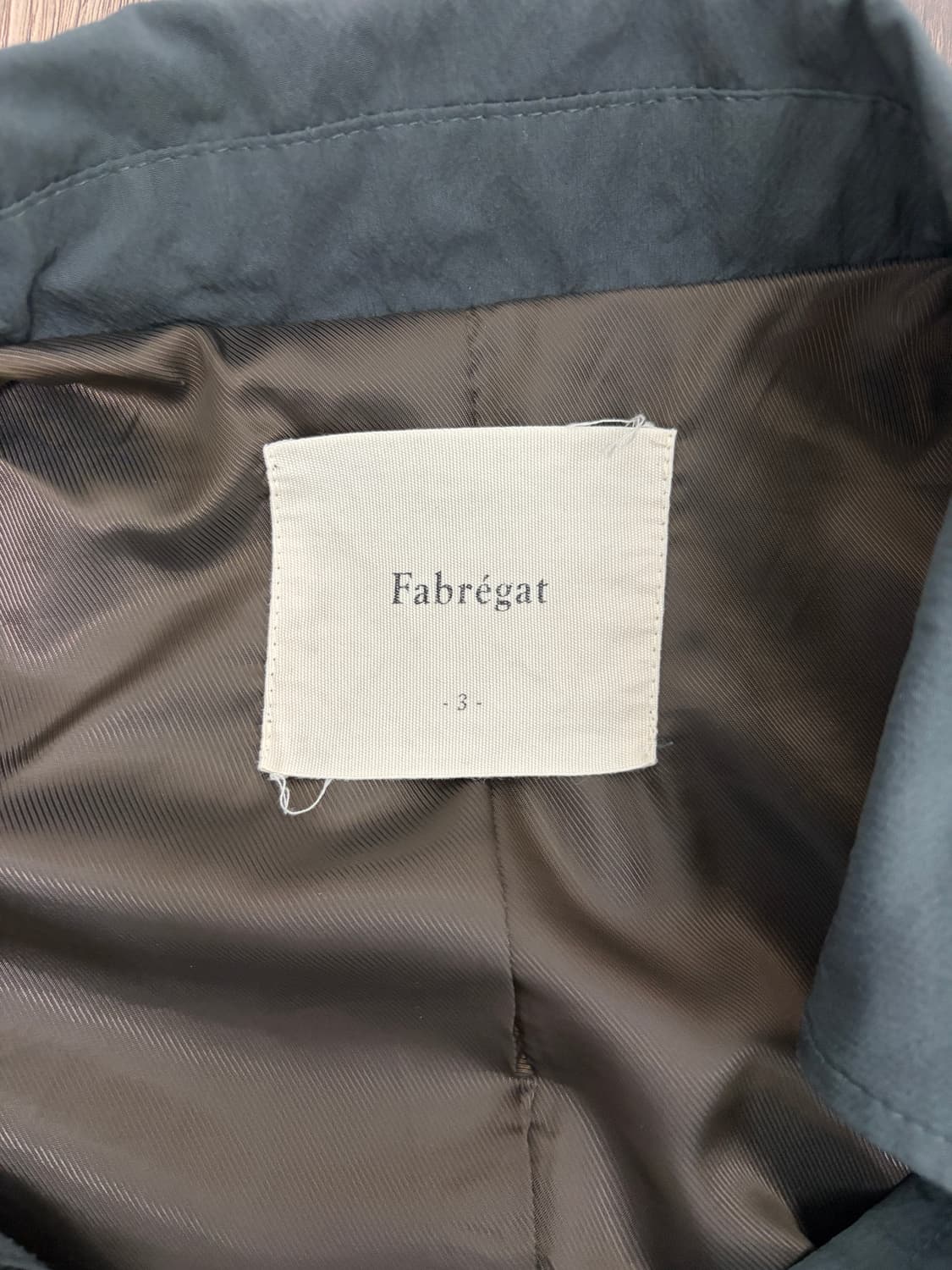 [옷장정리 급처]파브레가 나일론 블루종 3 사이즈 상품이미지2