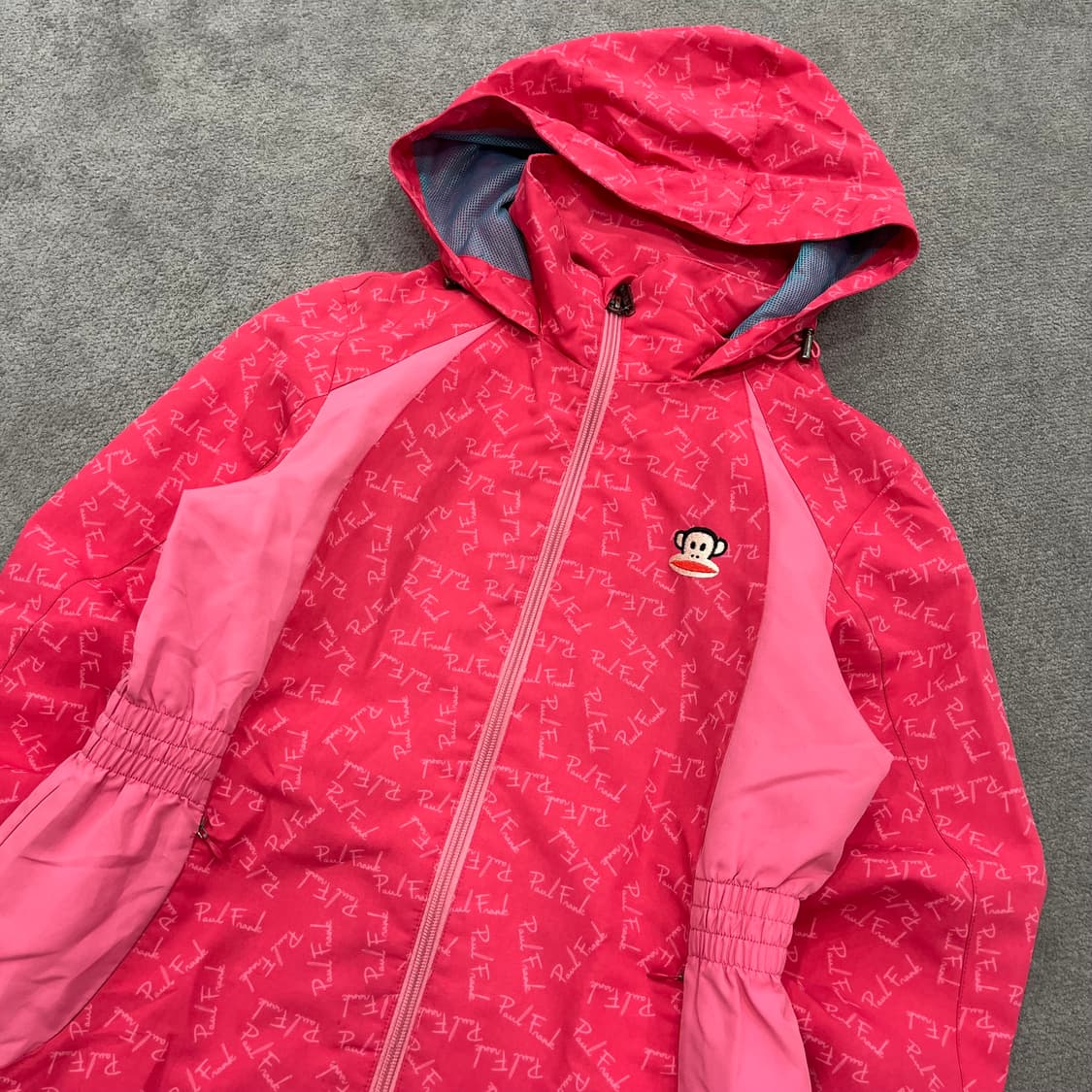 90 폴프랭크 핑크 바람막이 점퍼 상품이미지2