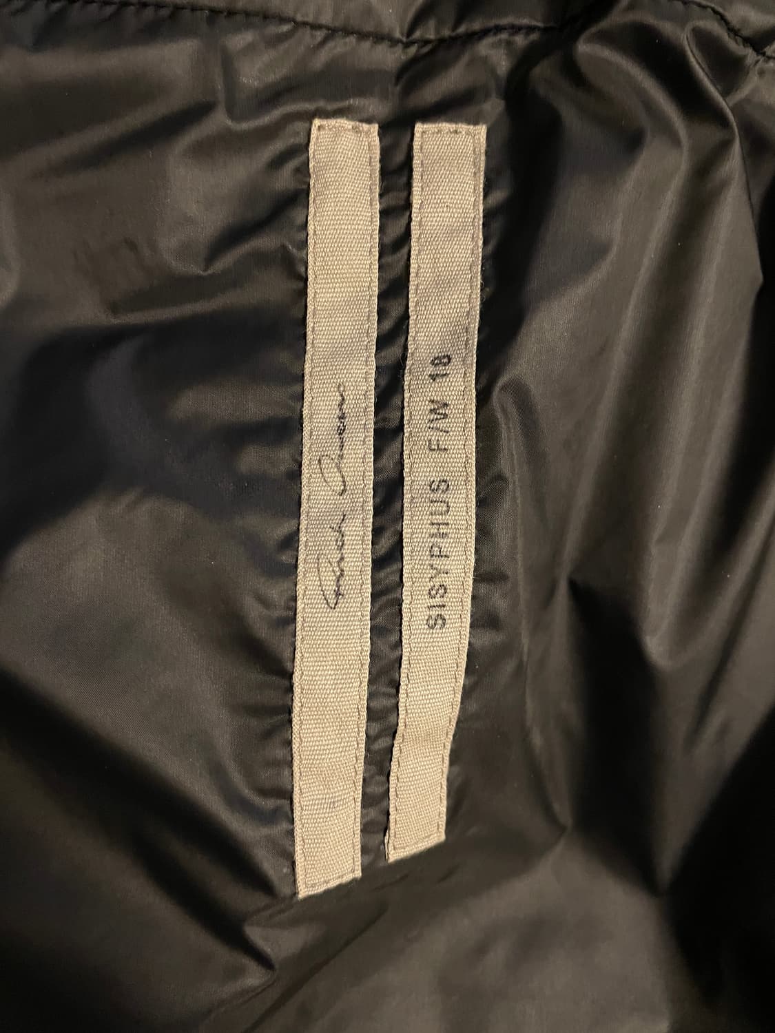 릭오웬스 18fw SISYPHUS 패딩 자켓 상품이미지4