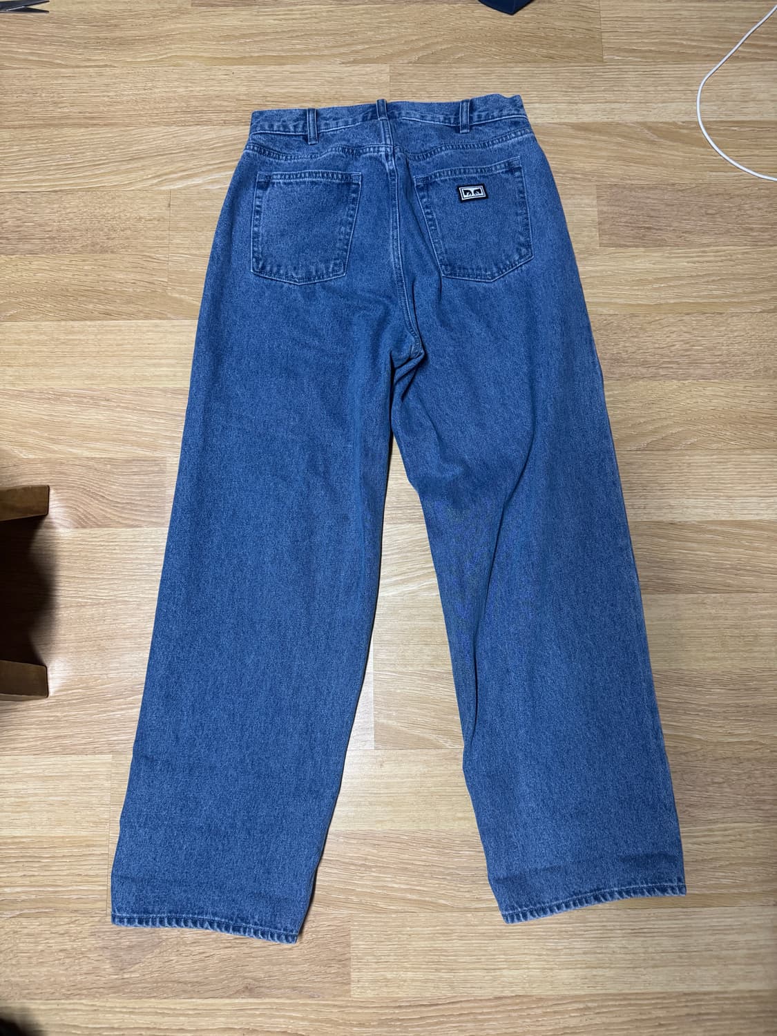 오베이 빅위그 베기 데님 라이트 인디고 상품이미지2