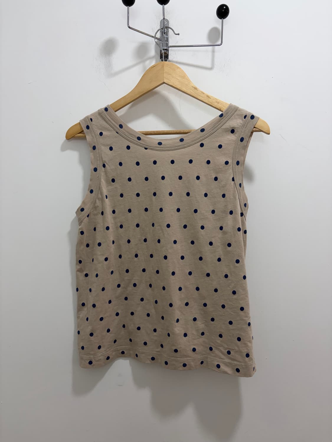 45rpm 도트 땡땡이 슬리브리스 민소매 상품이미지5