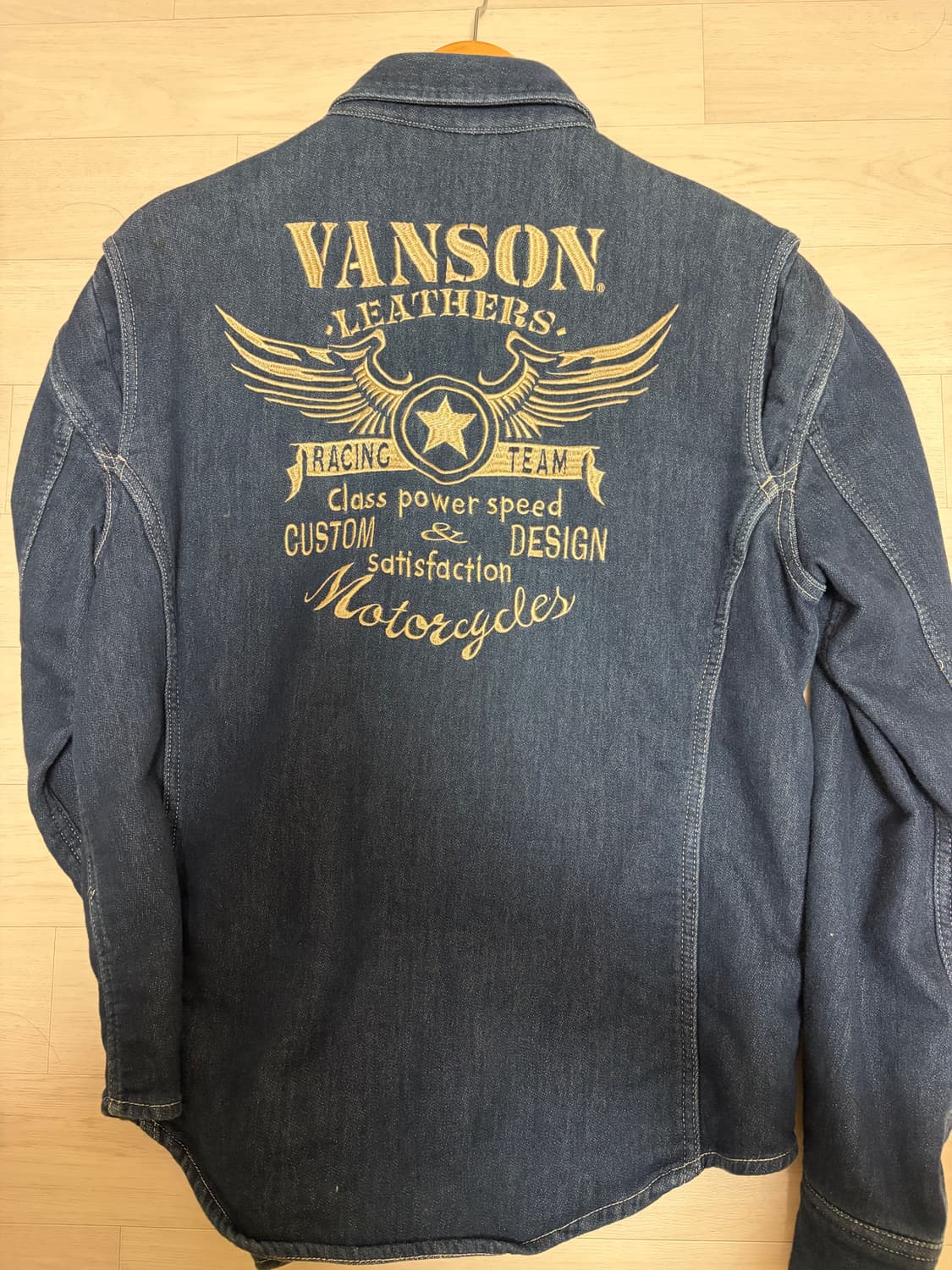 vanson leather 데님자켓 데님셔츠 청자켓 상품이미지2