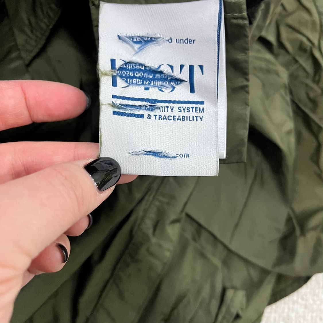 66정도 고급 프릴 후드 바람막이 자켓 0130M1 상품이미지2