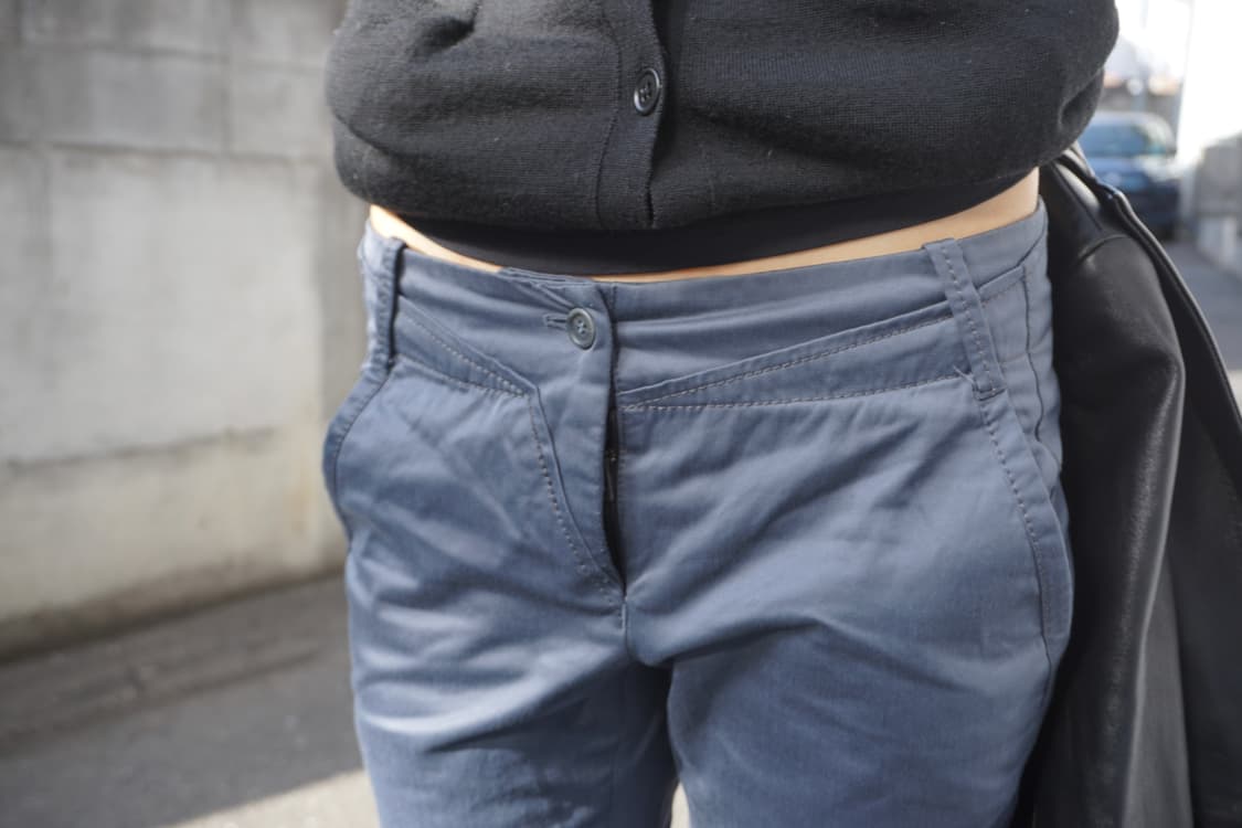 Marithe Francois Girbaud  satin pants 상품이미지2