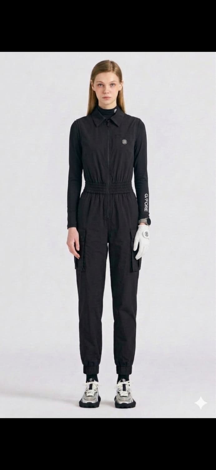 지포어 슬리브리스 점프수트 XS사이즈 상품이미지1