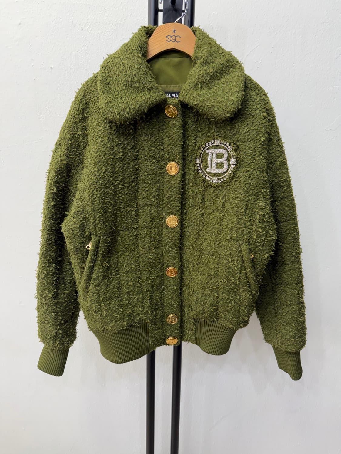 매장판정품) 발망 22ss 여성 트위드 봄버 자켓 34 상품이미지1