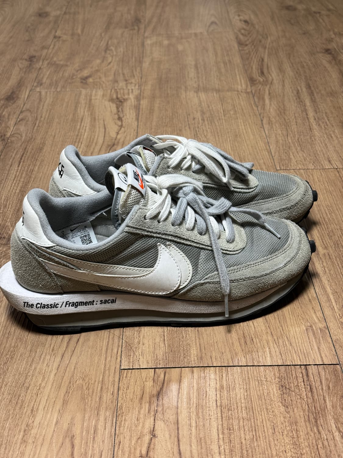 나이키 사카이 프라그먼트 LD와플 라이트 스모크 그레이 상품이미지1