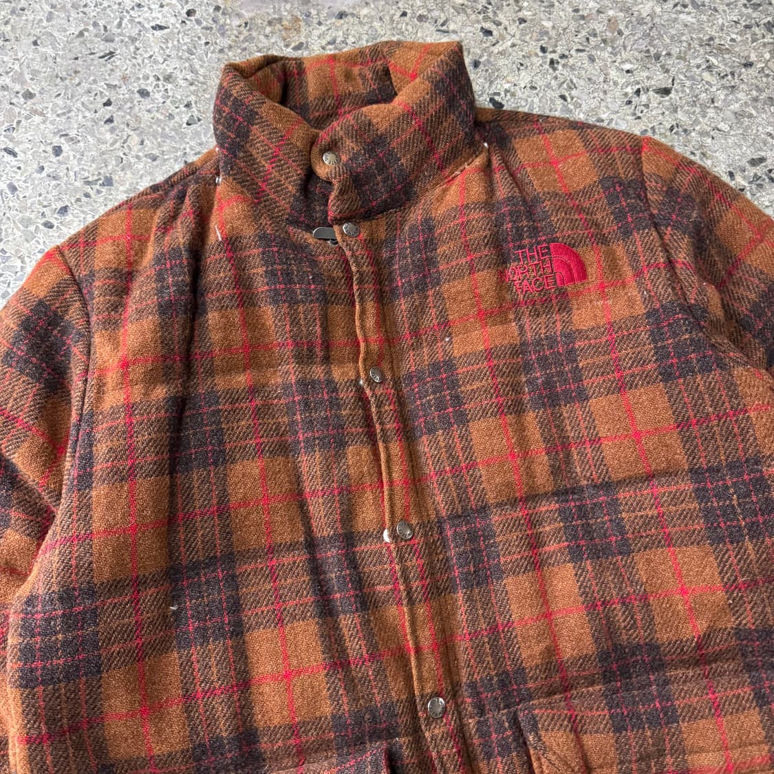 [XL~XXL] 노스페이스 퍼플라벨 해리스트위드 패딩 점퍼 상품이미지6