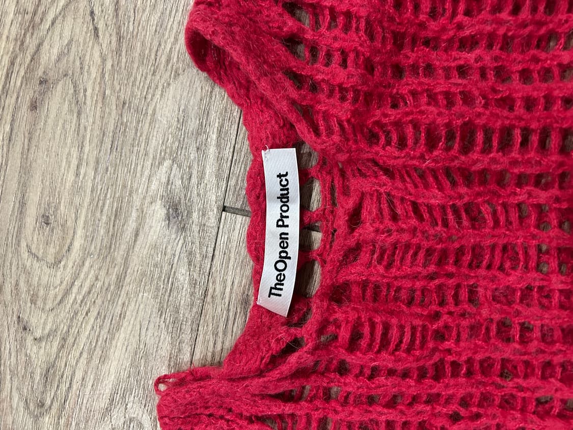 The Open Product Red Knit 오픈프로덕트 니트 팔아요 상품이미지1