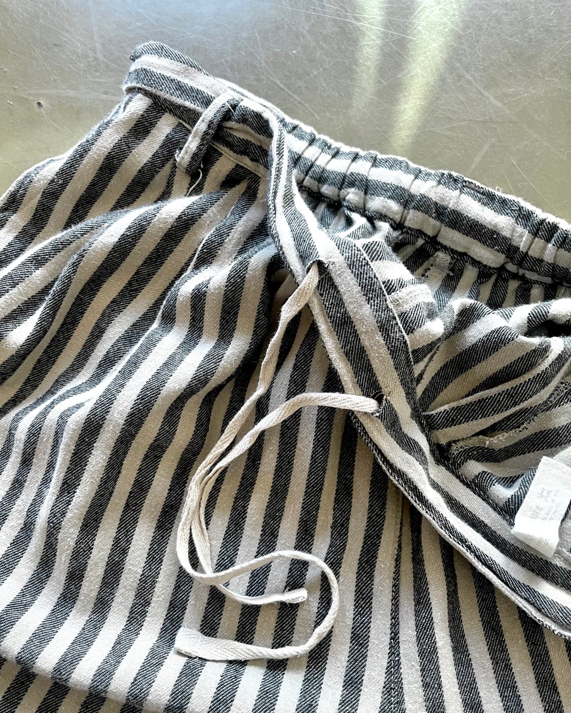 Cloud-Mine Stripe Bermuda Skirt Pants 상품이미지4