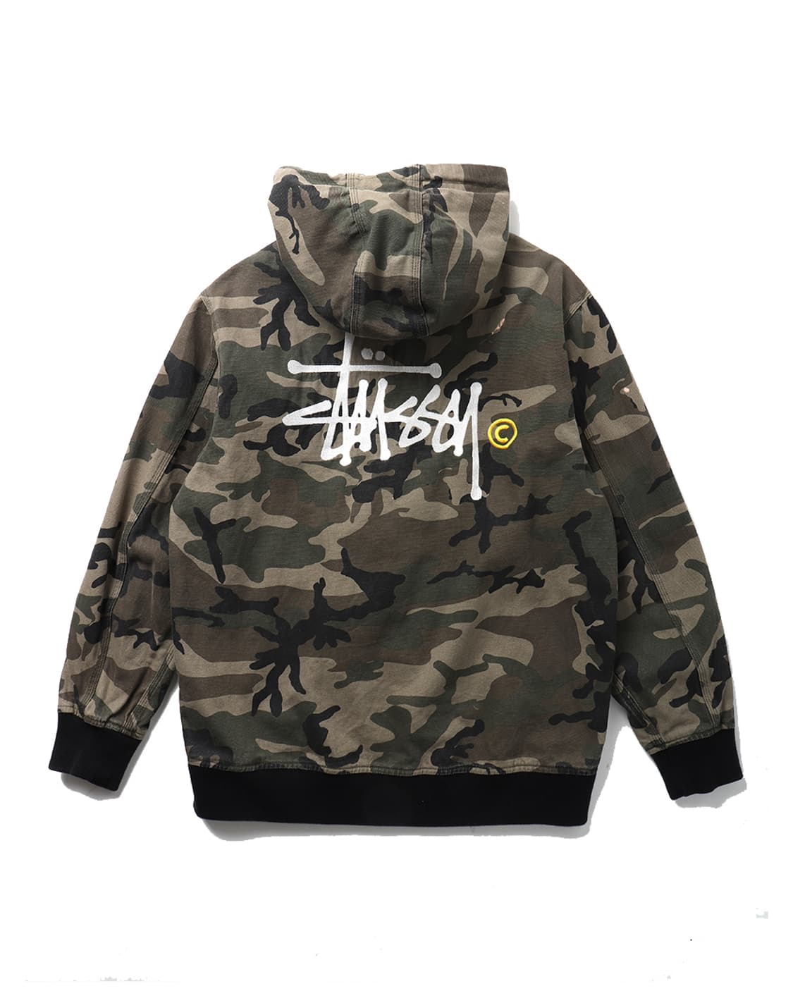 스투시 STUSSY Camo Canvas Zip Hoodie 상품이미지5