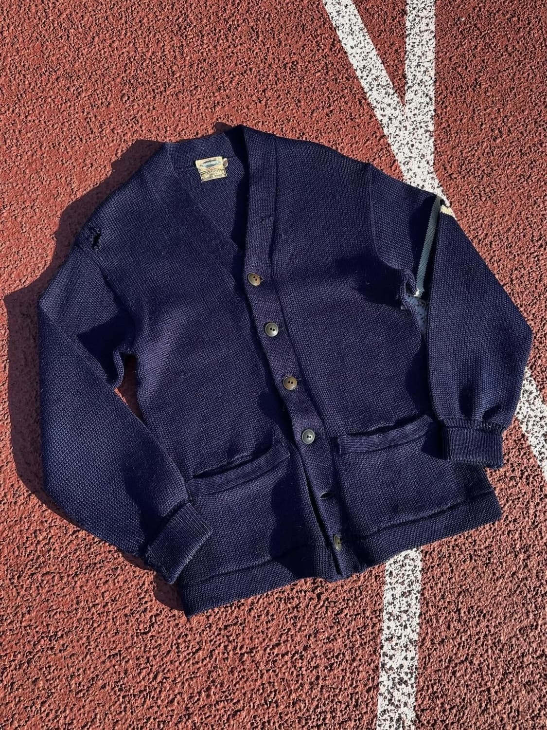 50‘s Hubbard’s wool letterman cardigan 상품이미지1