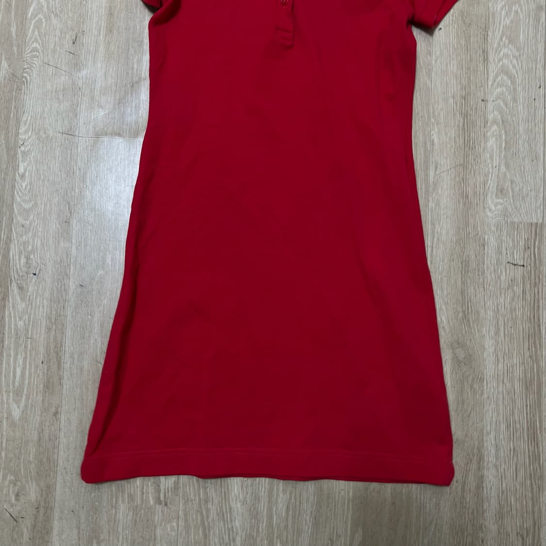 라코스테 여성 반팔 카라 원피스 34  상품이미지4